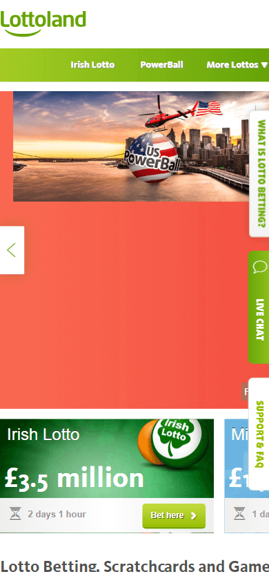 Lottoland Casino Mobile screenshot